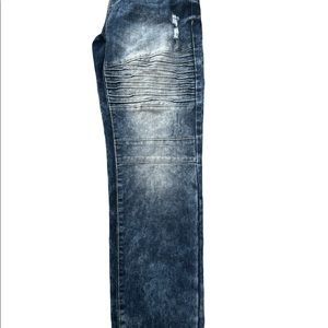 Blue and white Jeans Never worn Size Skinny 34x32